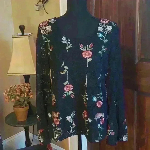 Solitaire blouse #0080D - Picture 1 of 8